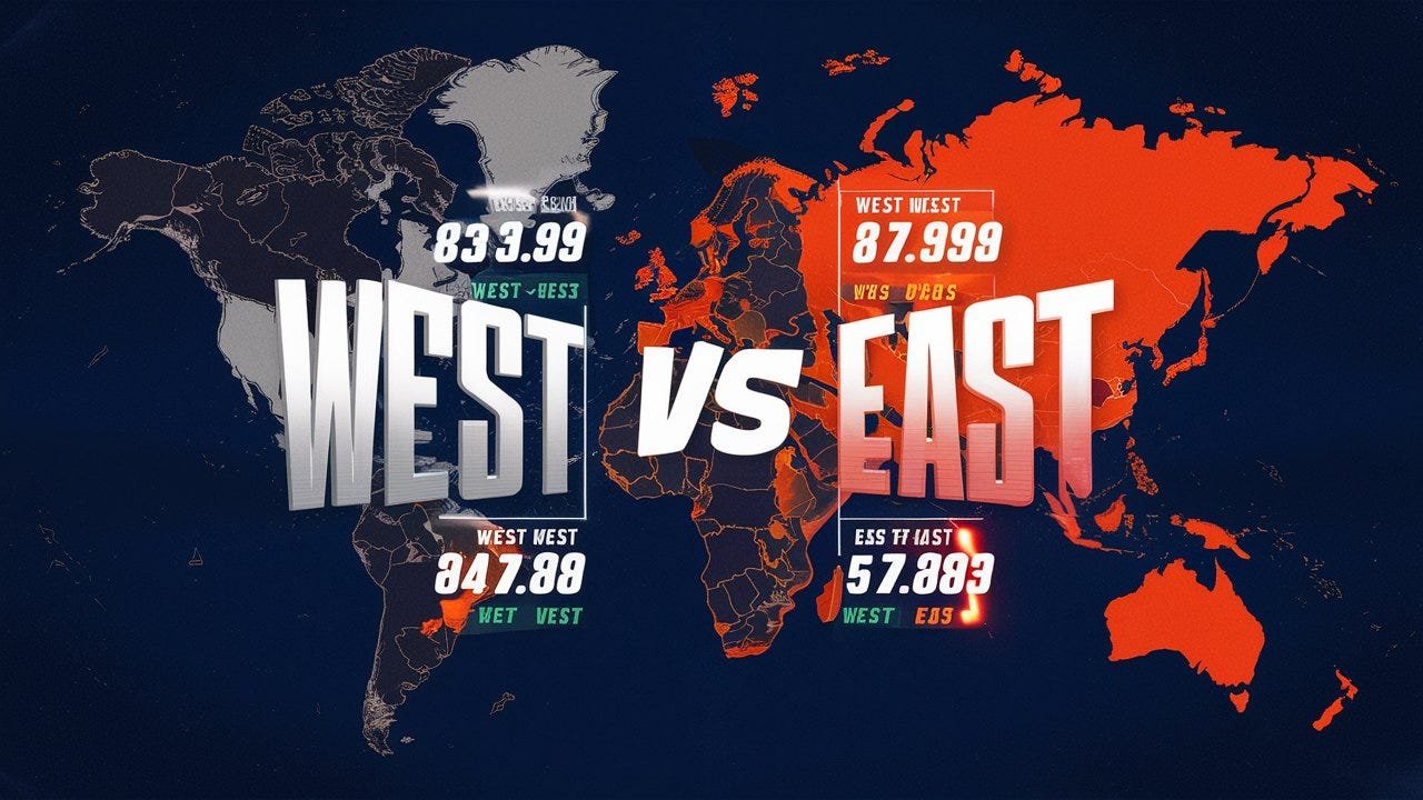 west vs east match player stats