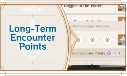 how to use long term encounter points​