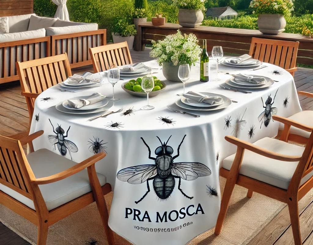 table cloth pra mosca