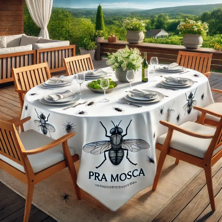 table cloth pra mosca