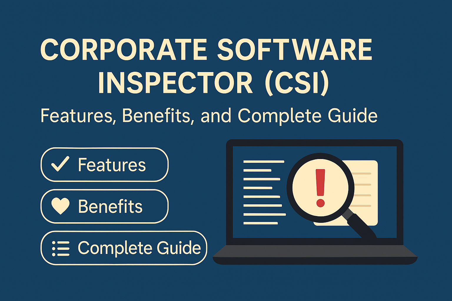 “Corporate Software Inspector