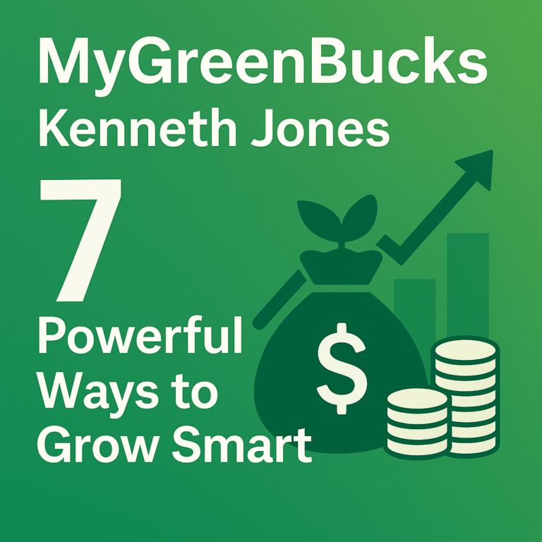 mygreenbucks kenneth jones