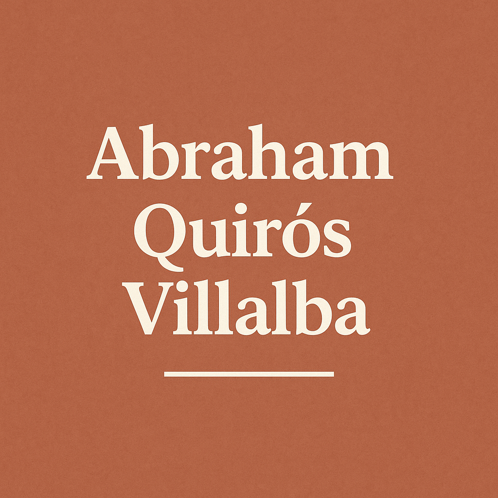 abraham quiros villalba