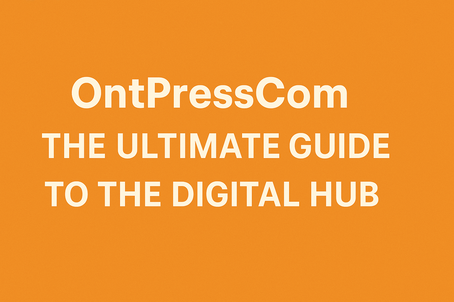 ontpresscom